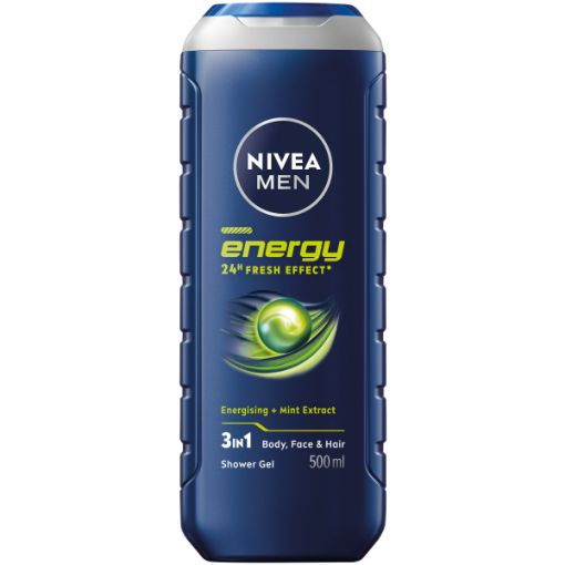 NIVEA MEN SHOWER GEL ENERGY 500ML