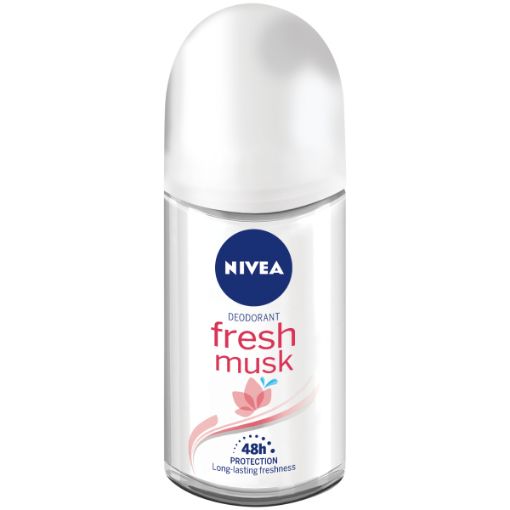 NIVEA FEMALE DEO A/P R/O FRESH MUSK 50ML