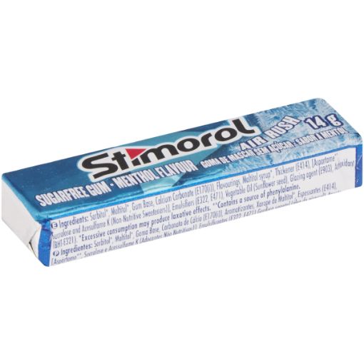 STIMOROL AIR RUSH CHEWING GUM MENTHOL