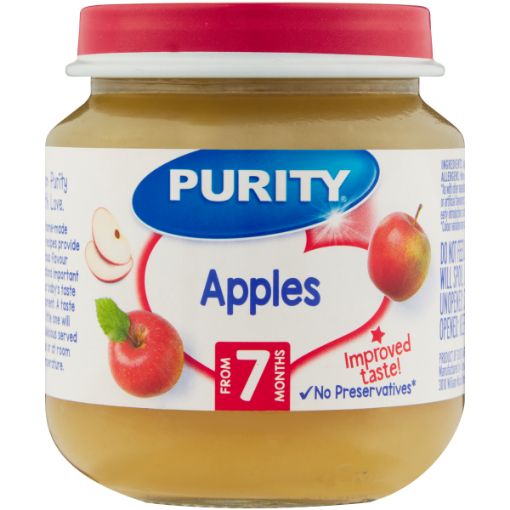 PURITY 2ND FOOD APPLE 125ML