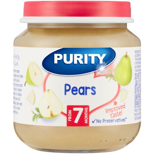 PURITY 2ND FOOD PEARS 125ML