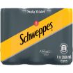 SCHWEPPES SODA WATER CAN 200ML x 6