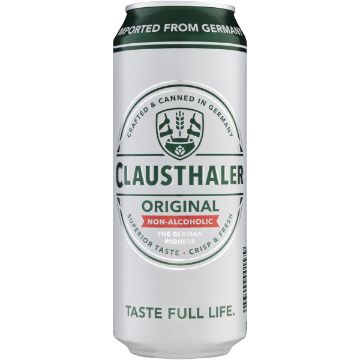 CLAUSTHALER ALCOHOL FREE BEER 500ML
