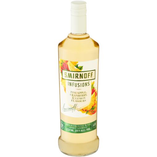 SMIRNOFF INF VODKA P/APP CRANB&LEM 750ML