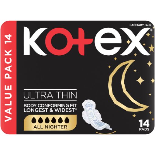 KOTEX PADS ULTRA THIN OVERNIGHT
