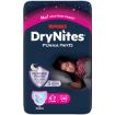 DRY NITES DIAPERS PYJAMA PANTS GIRLS 4-7YRS