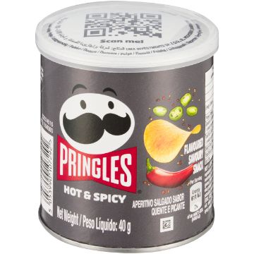 PRINGLES POTATO CHIPS HOT&SPICY 40G