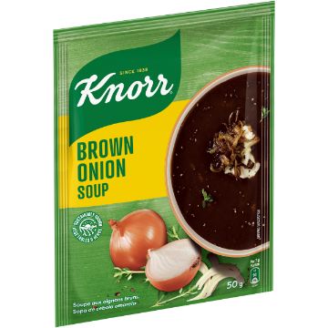 KNORR SOUP BROWN ONION 50G
