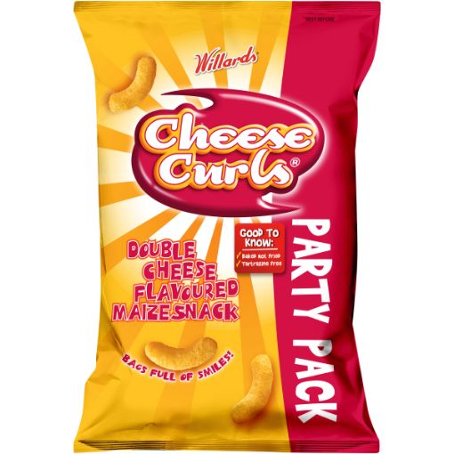 WILLARDS CHEESE CURLS 150G