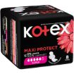 KOTEX PADS BLACK MAXI  SUPER+WINGS