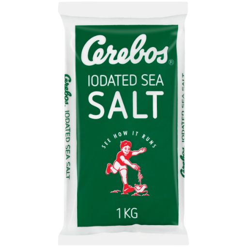 CEREBOS SALT IODATED SEA P/BAG