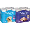 BABY SOFT T/PAPER WHITE 2PLY