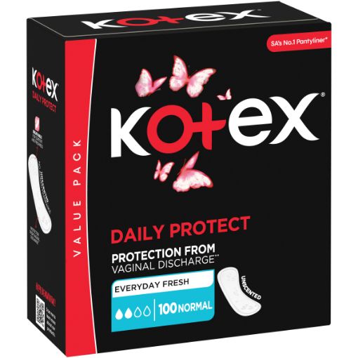 KOTEX PANTYLINERS CORE UNSCENTD
