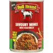 BULL BRAND MINCE SAVOURY BEEF 400G
