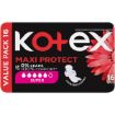 KOTEX PADS BLACK MAXI  SUPER+WINGS