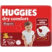 HUGGIES NAPPIES DRY COMFORT CARRY PACK S5