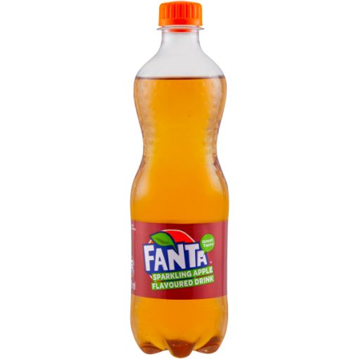 FANTA SOFT DRINK RED APPLE 600ML