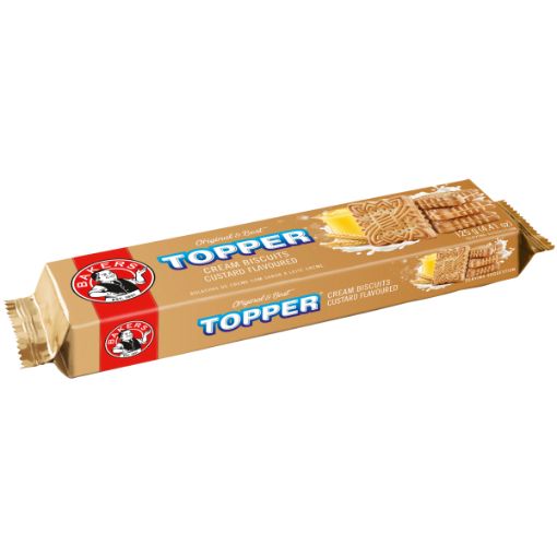 BAKERS TOPPER CUSTARD 125G