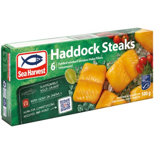 SEA HARVEST HADDOCK STEAK PRIME 500G