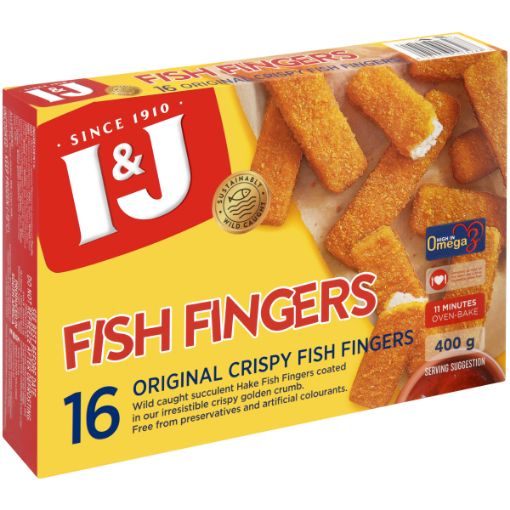 I&J ORIGINAL FISH FINGERS 400G