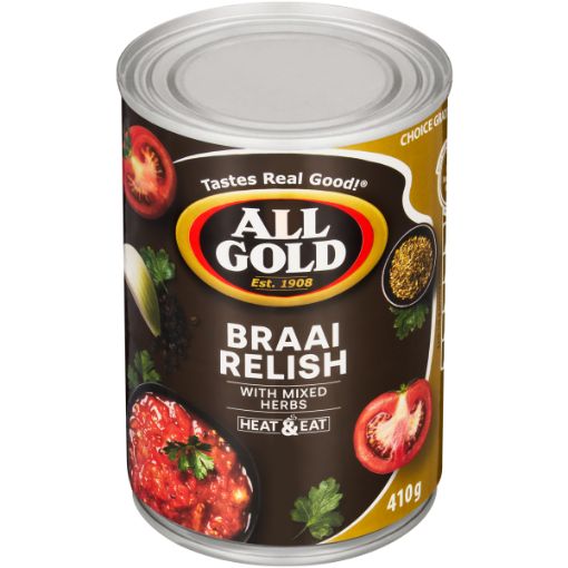 ALL GOLD BRAAI RELISH 410G
