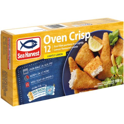 SEA HARVEST OVEN CRISP LEMON 800G