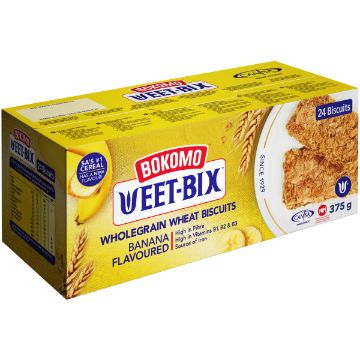 WEET-BIX CEREAL BANANA FLAVOURED 375G