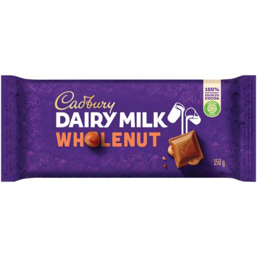CADBURY SLAB WHOLE NUT 150G