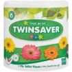 TWINSAVER TOILET ROLL 1PLY WHITE