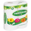 TWINSAVER TOILET ROLLS 1PLY WHITE