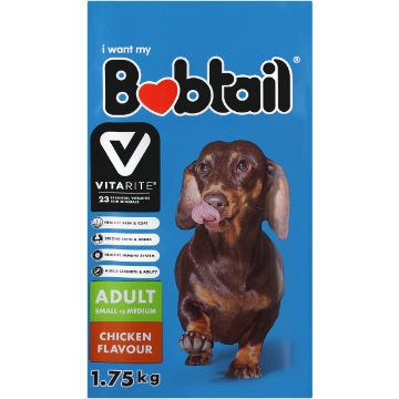 BOBTAIL DOG FOOD SML ADLT MIN CHUNKS CHIC 1.75KG