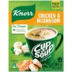 KNORR CUP SOUP CUP A SOUP CHICKEN&MUSHROOM
