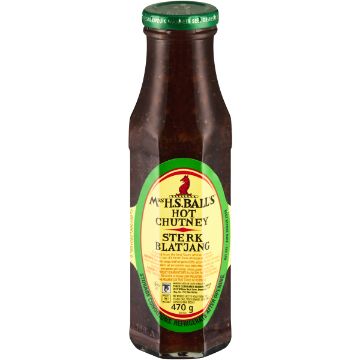 MRS H.S.BALL`S HOT CHUTNEY 470G