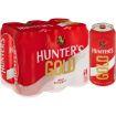 HUNTERS GOLD CAN 440ML x 6