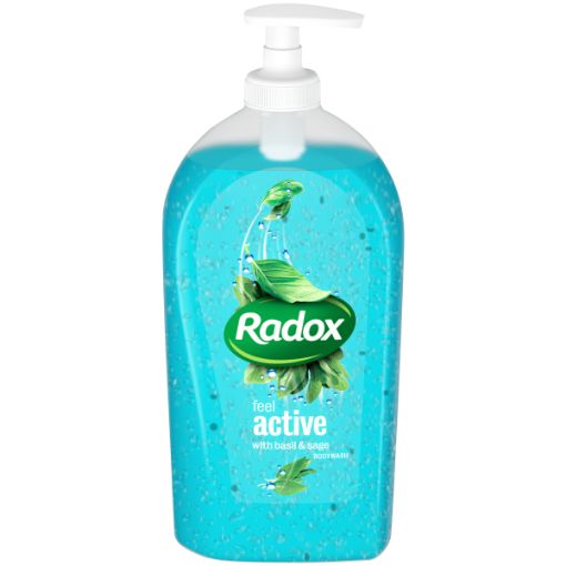 RADOX BODY WASH FEEL ACTIVE 750ML