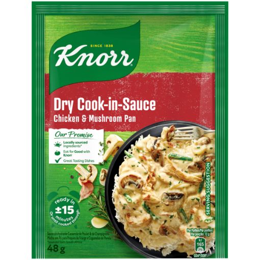KNORR COOK/SCE CHICK&MUSHROOM 48G