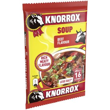 KNORROX SOUP BAG BEEF 400G