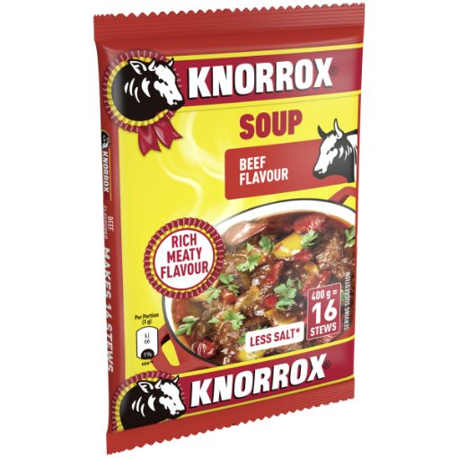 KNORROX SOUP BAG BEEF 400G