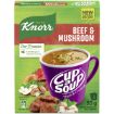 KNORR CUP SOUP CUP A SOUP TH&CRM BEEF&MUS