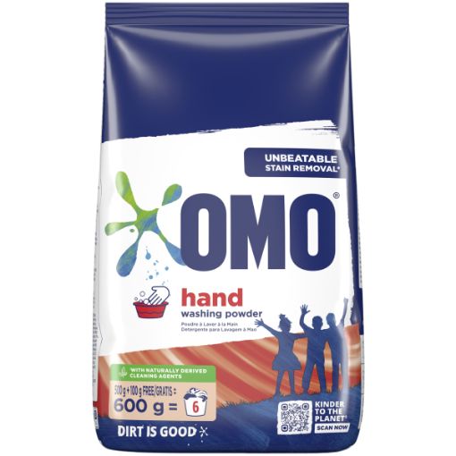 OMO HAND WASHING POWDER 500GR+100GR FREE