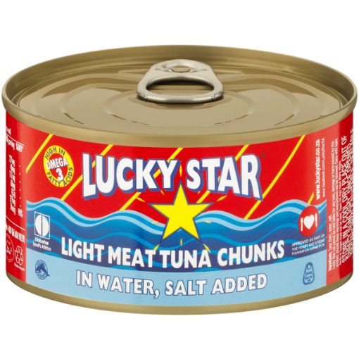 LUCKY STAR TUNA CHUNKS IN WATER 170G