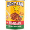 LUCKY STAR SOYA MINCE&VEG S/BEEF 400G