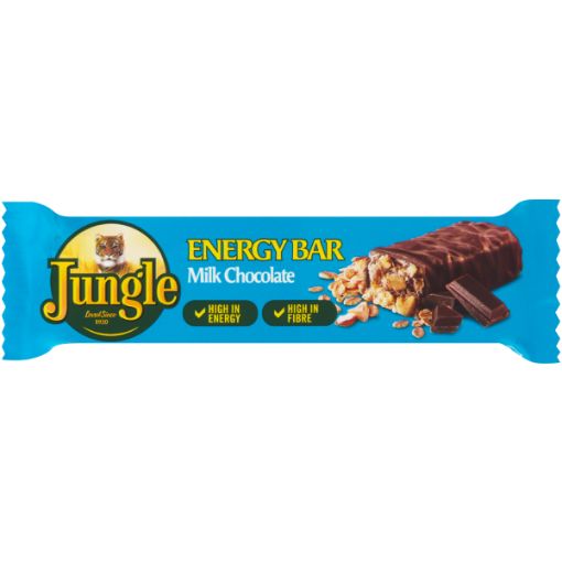 JUNGLE ENERGY BAR MILK CHOCOLATE 48G