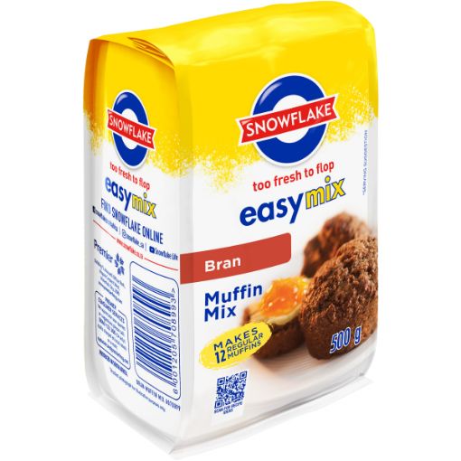 SNOWFLAKE MUFFIN MIX BRAN 500G