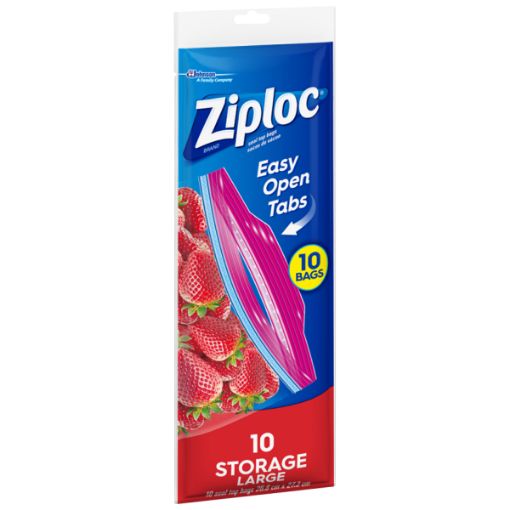 ZIPLOC BAGS STORAGE  LARGE