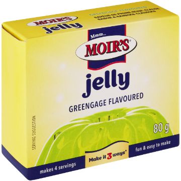 MOIR`S JELLY GREENGAGE 80G