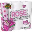 DINU TOILET PAPER PINK ROSE TOILET ROLLS 2PLY