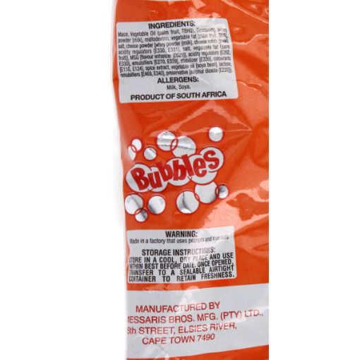 MESSARIS CHIPS CHEESE BUBBLES 4X20GR