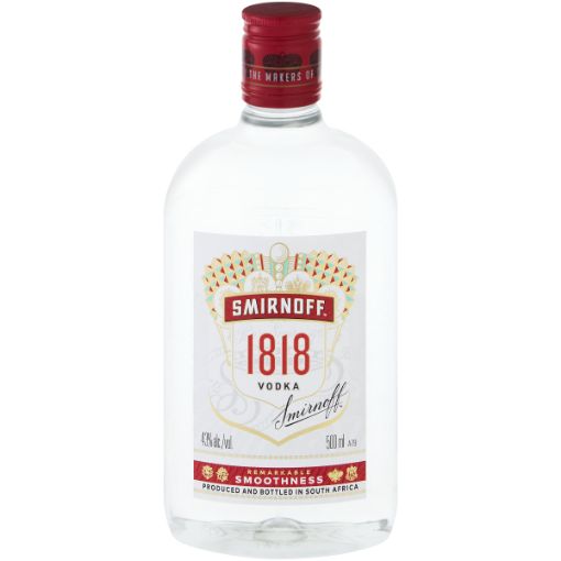 SMIRNOFF 1818 VODKA PET 500ML