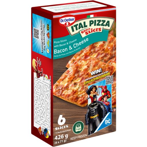DR OETKER PIZZA SNK SLC BACN&CHEESE 426G